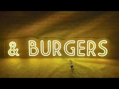 Καφέ ή εστιατόριο ή μπαρ Προσαρμοσμένο LED σημάδι νεονίου εσωτερική εξωτερική διακόσμηση ακρυλικό DC12V