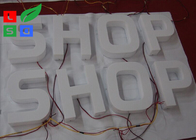 AC100~245V LED Channel Letters Signage IP65 IP44 Edge Lit Acrylic Letters