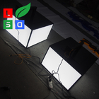 Waterproof IP65 LED Blade Sign Led Cube Light Box 3d Led Light Box Face Lite Effect