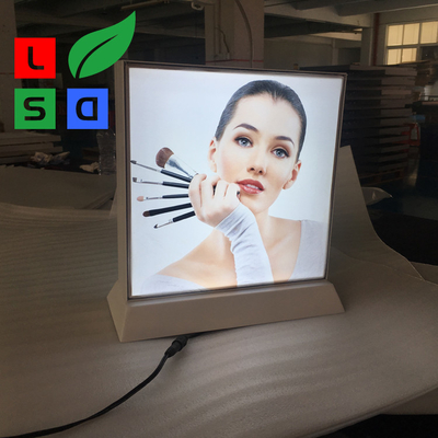 LSD διπλό δευτερεύον οδηγημένο 2835SMD πλαίσιο εικόνων κιβωτίων υπολογιστών γραφείου ελαφρύ μακράς διαρκείας